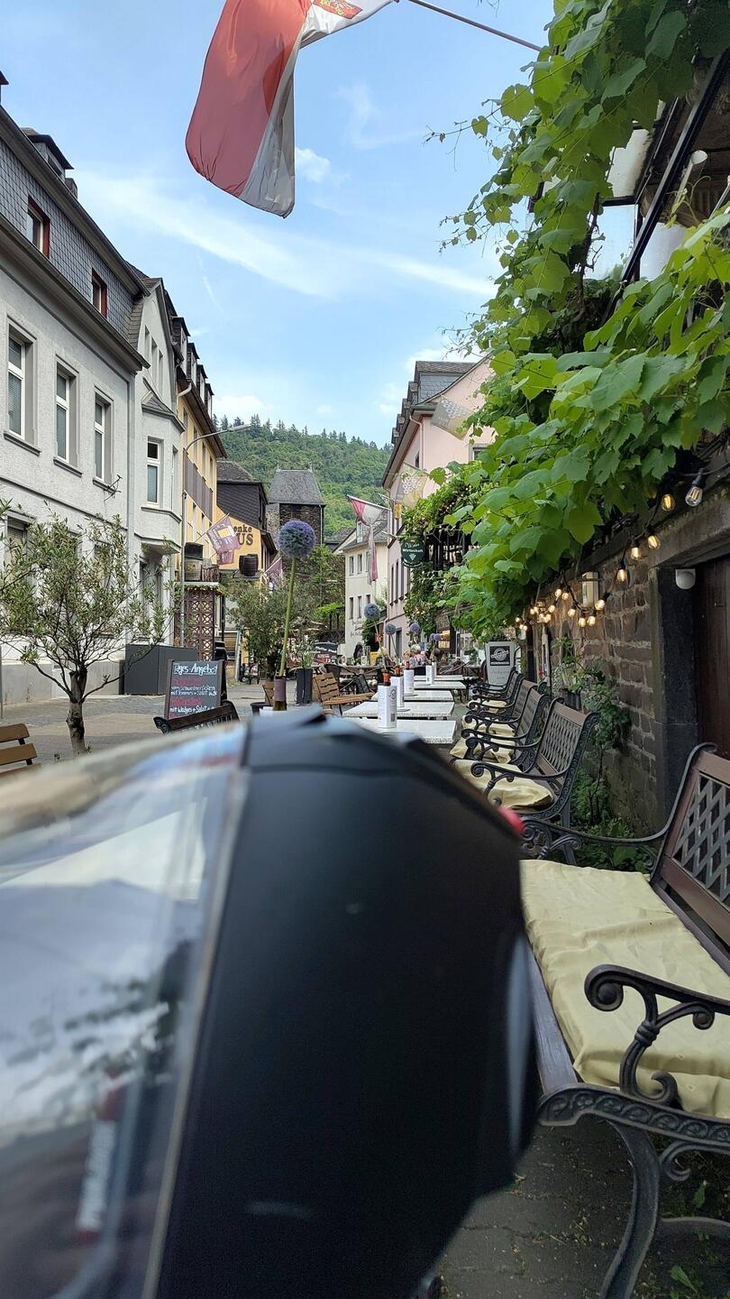 Mittagspause an der Mosel