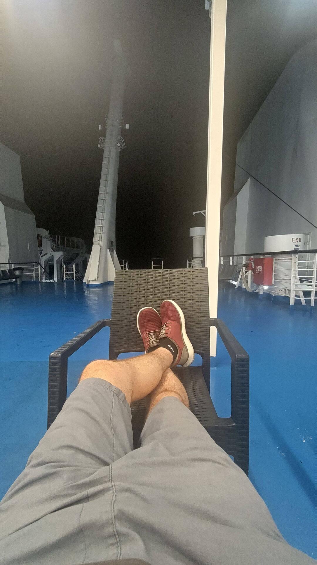A night on deck